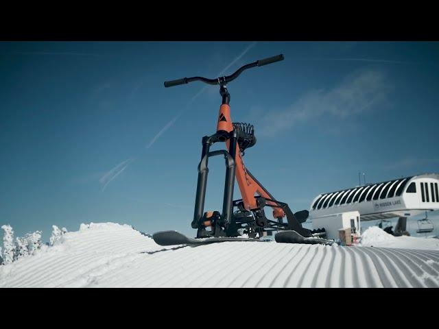 How The Best Ski Bike Works.