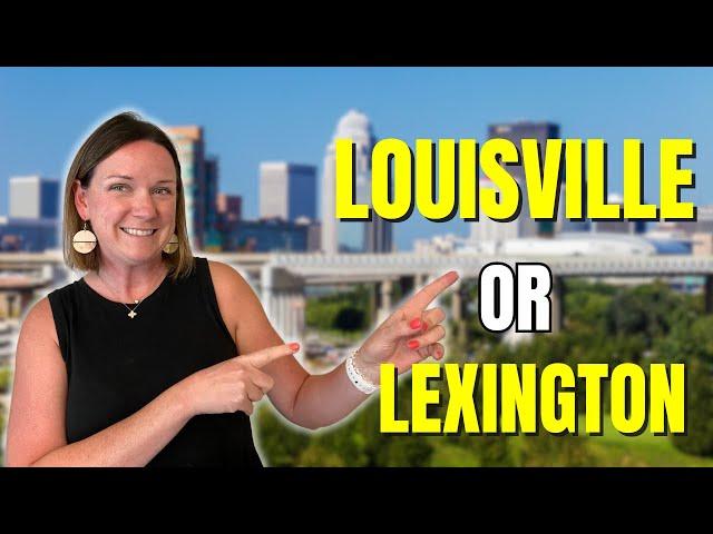 Battle of the Bluegrass...Living in Louisville VS Living in Lexington