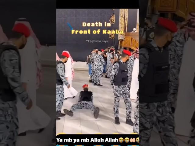 Death in Front of Kaaba  #shorts #makkah