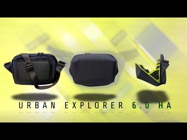 BERUF URBAN EXPLORER 6.0 HA / Sleek Design iPad Sling - Backpacking:vol.119