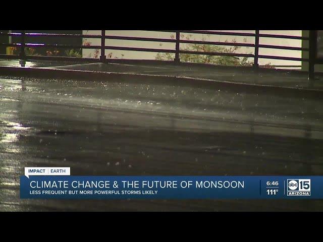 Climate change, the future of monsoons in Arizona