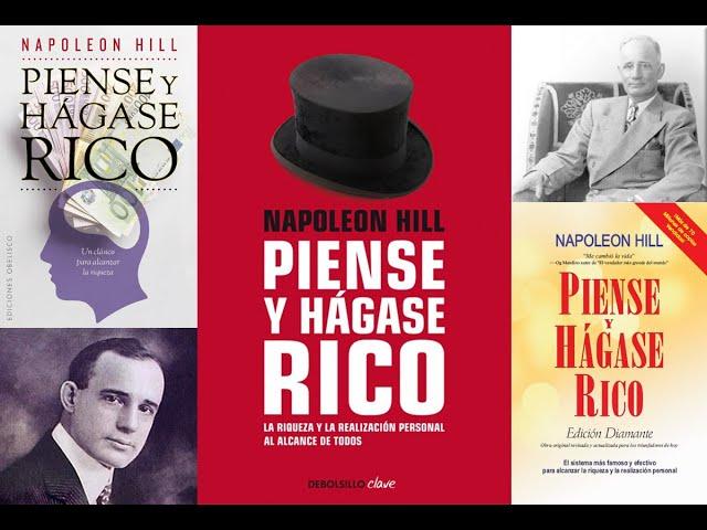  PIENSE Y HAGASE RICO NAPOLEON HILL - audiolibro completo en español voz humana