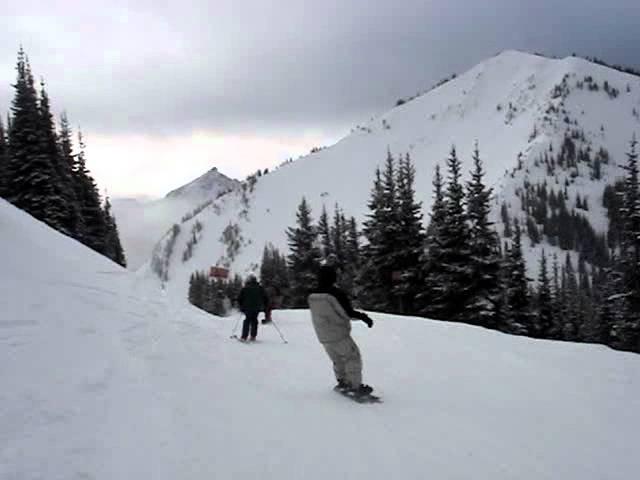 Crystal Mountain Snowboarding - Washington State