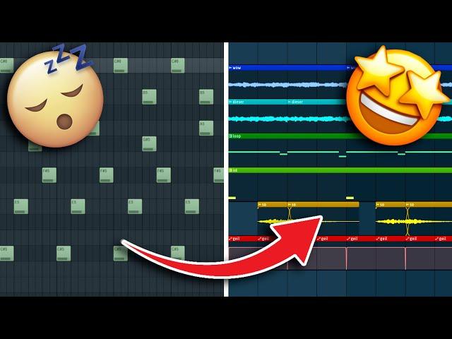 So machst du EINZIGARTIGE LOOPS aus LANGWEILIGEN MELODIEN | FL Studio Sample Tutorial Deutsch