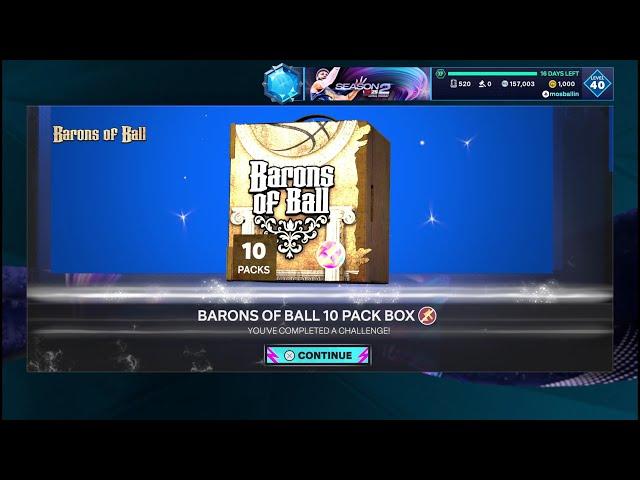 ANOTHER W PULL FROM FREE BARONS OF BALL 10 PACK BOX in NBA 2k25 MYTEAM!