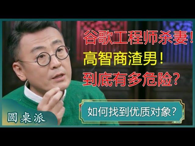 谷歌华人工程师暴力杀妻！亲密关系中存在心理变态有多危险？选择另一半时，学历更重要还是能力更重要？#窦文涛 #梁文道 #马未都 #马家辉 #周轶君