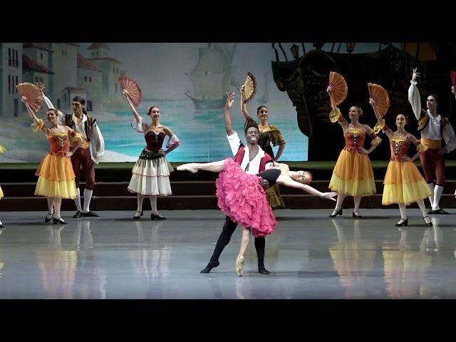 Don Quixote. Lali Kandelaki (Final appearance) and Brooklyn Mack (USA). State Ballet of Georgia.2018
