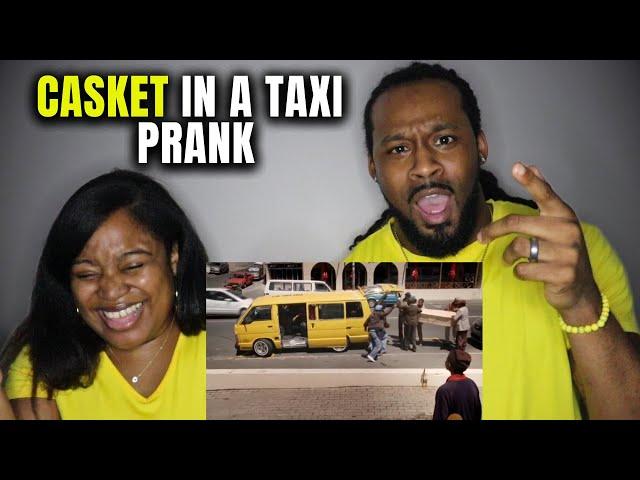 FIRST TIME REACTION TO LEON SCHUSTER CASKET PRANK (COFFIN PRANK)! | The Demouchets REACT