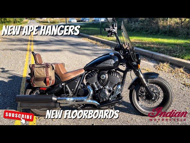 2022 Indian Chief Bobber Update - Handlebars - Floorboards