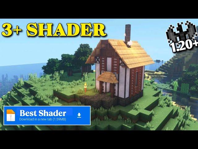 Top 3+ Best Shader For Minecraft PE 1.20+  [Render Dragon] Best MCPE Shader | 100% Working | No Lag