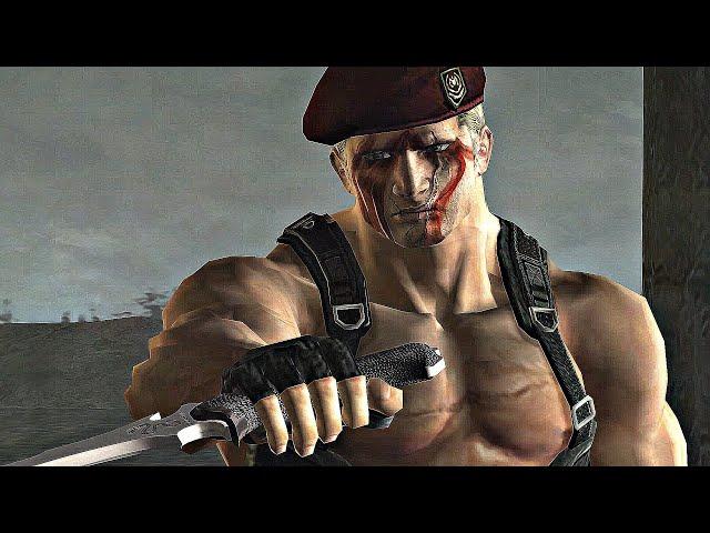 Resident Evil 4 - Krauser Boss Fight (4K 60FPS)