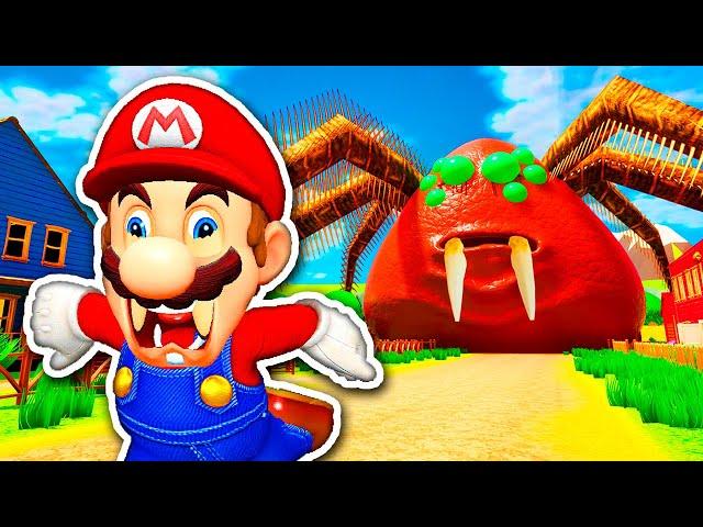 Mario Plays Pou.Exe SPIDER POU.EXE MOD DLC UPDATE (Bou's Revenge 8)