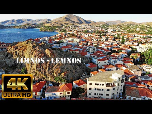 Explore Lemnos Island in Stunning 4K Drone Footage | Greek Islands