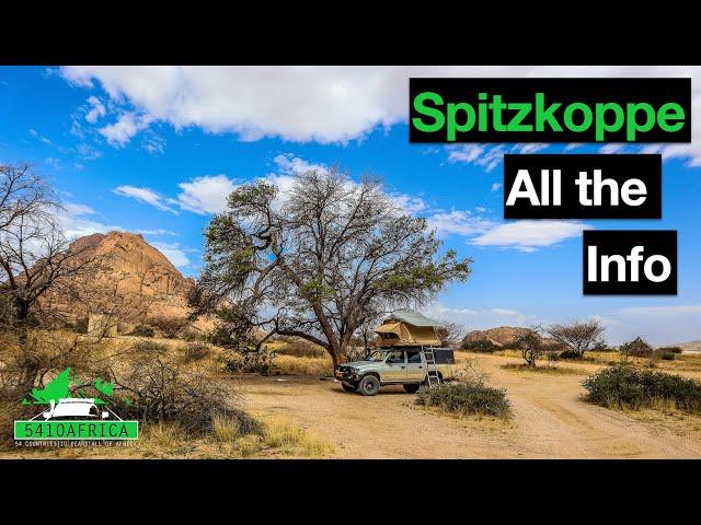 Discovering Namibia's Hidden Gem: A Camping Trip to Spitzkoppe