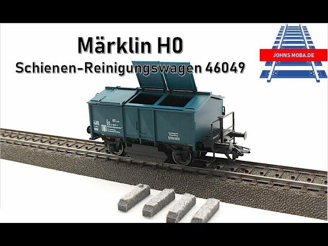 Märklin H0 | Review Schienen-Reinigungswagen 46049, Märklin C Gleis H0 Modellbahn