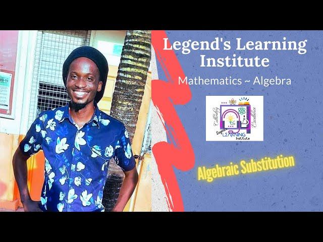 CSEC Mathematics | Algebra 1 |  Substitution