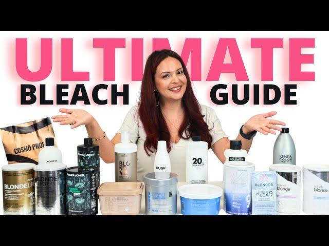 I Tested EVERY Hair Bleach Lightener at Cosmoprof to See Which Bleach is the BEST & HIGHEST LIFT