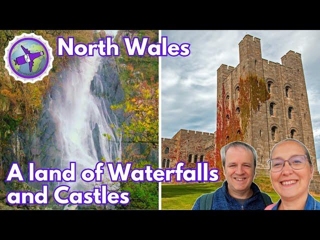 North Wales - visiting Aber Falls, Penrhyn Castle and the longest place name in the UK!