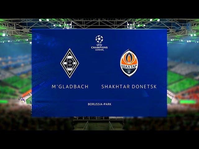  Borussia Monchengladbach vs Shakhtar Donetsk  | UEFA Champions League (25/11/2020) | Fifa 21