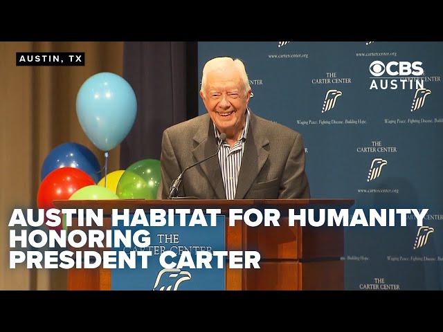 Austin Habitat 'determined' to honor Pres. Jimmy Carter's humanitarian service in 2025