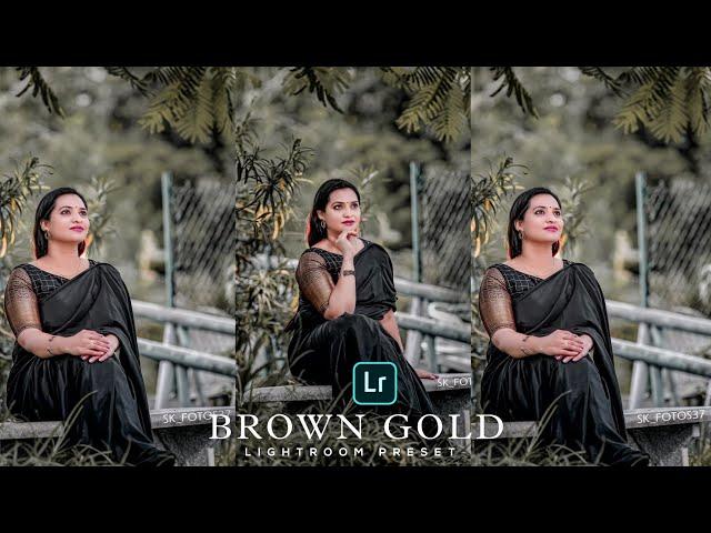 Brown Gold Lightroom Preset|How To Edit Photo On lightroom ||Abhijith Prakashan||