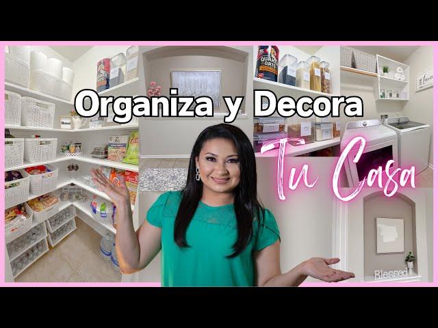 ORGANIZA y DECORA tu CASA / ideas para organizar y decorar tu hogar