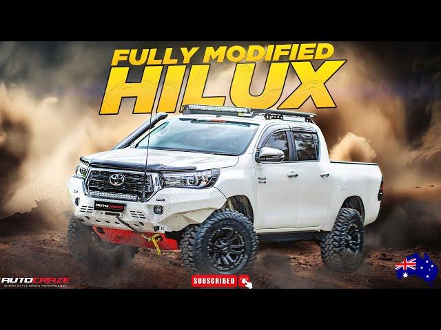 FULLY MODIFIED TOYOTA HILUX // TOYOTA HILUX WHEELS, TYRES & 4X4 ACCESSORIES