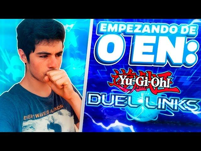 EMPEZANDO DE 0 EN YUGIOH DUEL LINKS en DIRECTO!!