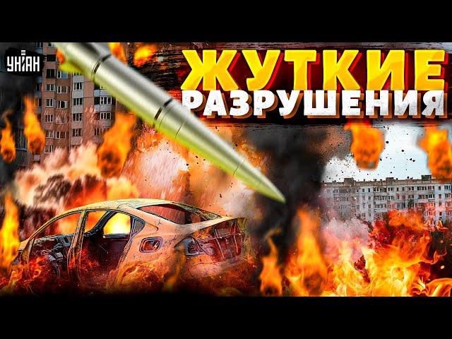 Экстренно! УДАР по Киеву: жуткие разрушения и ГОРЯЩИЕ машины (ВИДЕО) Схватка Путина и Зеленского