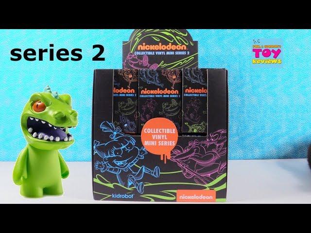 Kidrobot Nickelodeon Series 2 Vinyl Figure Full Case Unboxing | PSToyReviews