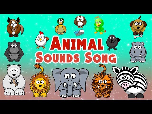 Animal Sounds Song | Nursery Rhymes for Kids | LittleKidsTV