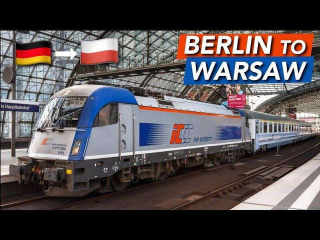 Germany to Poland with PKP Intercity Classic Train and its FANTASTIC dining car