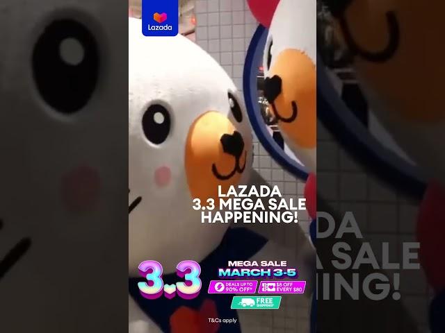 Lazada 3.3 Mega Sale from 3-5 Mar!