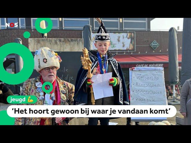 Jeugdprins Cas wil dat dialect populairder wordt