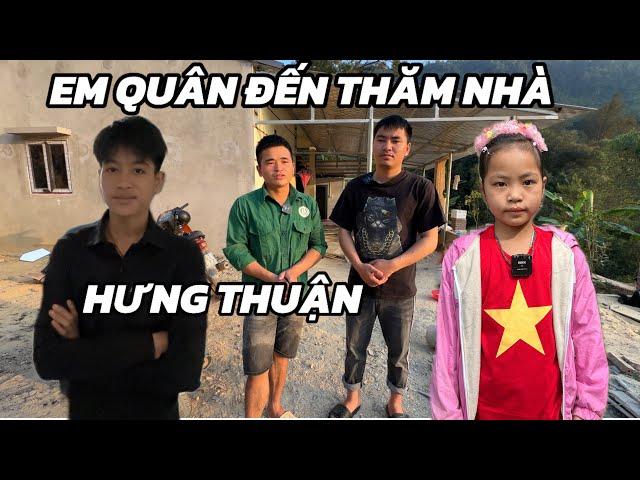 MỪNG NGÀY TÂN GIA NHÀ 2 ANH EM HƯNG THUẬN .EM QUÂN TRỞ VỀ SAU CHUYẾN ĐI LÀM XA BẤT NGỜ ĐẾN THĂM.