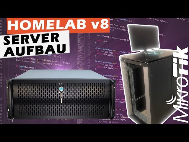 Homelab v8 - Wir bauen den neuen SERVER auf! Hardware-Liste