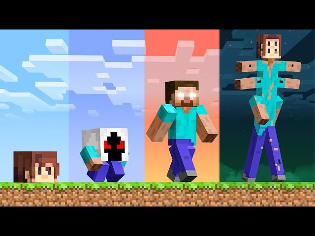 Minecraft But There's SCARY MYTH Upgrades