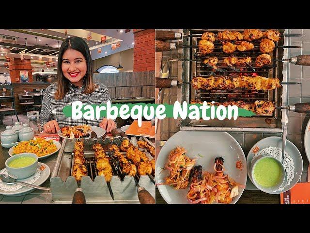 Buffet at Barbeque Nation w/ @SugarSpiceNiceIndia + fun chit-chat sessions | Golgappa Girl