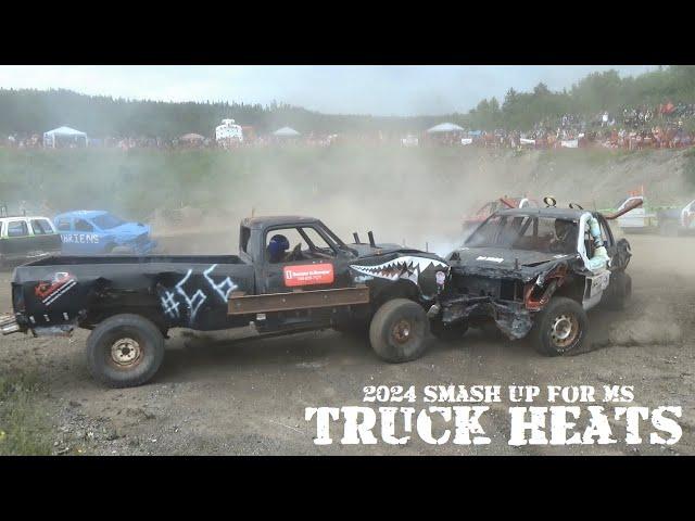 2024 Demolition Derby - Smash Up For MS - Truck Heats