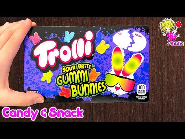  Trolli Sour Brite Gummi Bunnies - Candy & Snack Review