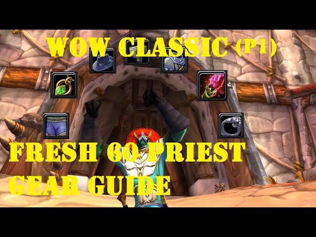 Gear Your Priest FAST! WoW Classic Healing Gear Guide!