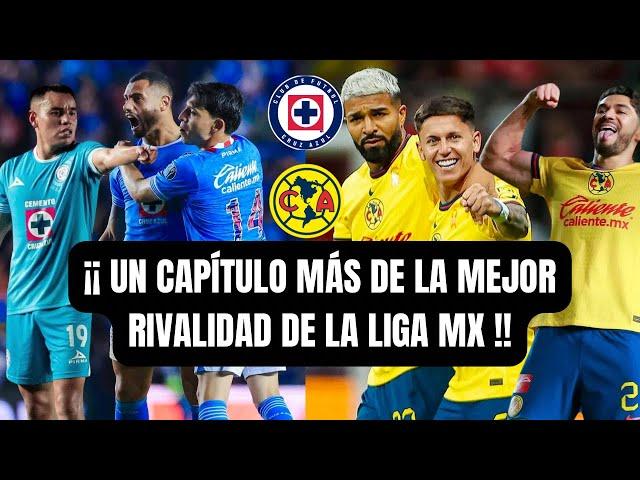 AMÉRICA  CRUZ AZUL - La MEJOR RIVALIDAD de la LIGA MX ️ El HISTORIAL de LIGUILLAS ️️