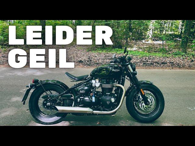 Triumph Bonneville Bobber 2024 | Von Supersportler zum Cruiser?