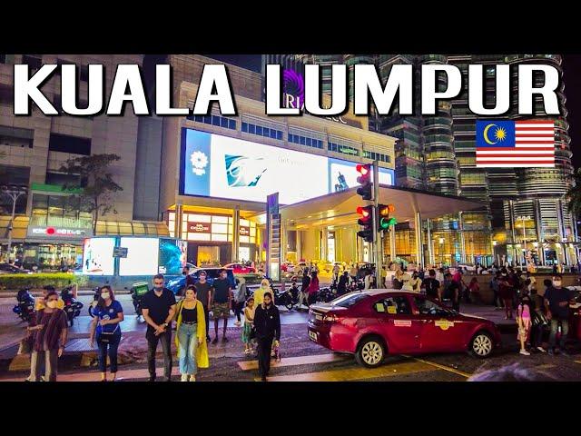 Kuala Lumpur Malaysia, all day walking in the famous KLCC area