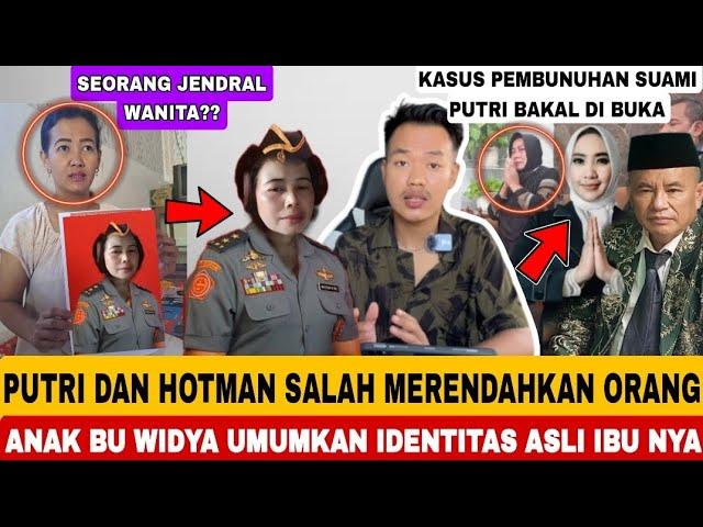 SALAH MERENDAHKAN ORANG!! IDENTITAS BU WIDYA DIBUKA OLEH ANAKNYA!! PUTRI DAN HOTMAN PARIS HORMAT??