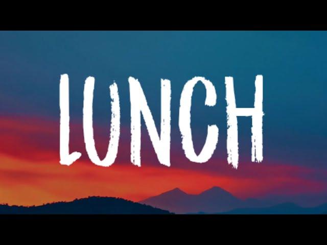 Billie Eilish - LUNCH (Lyrics)