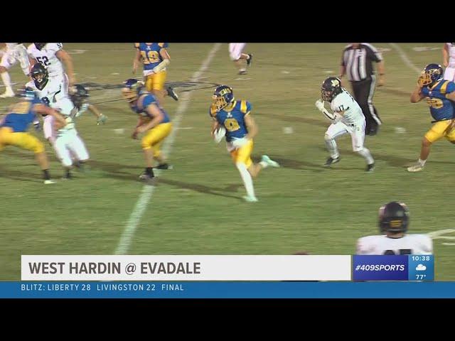 Evadale High School pushes past West Hardin for a homecoming win 45 - 38