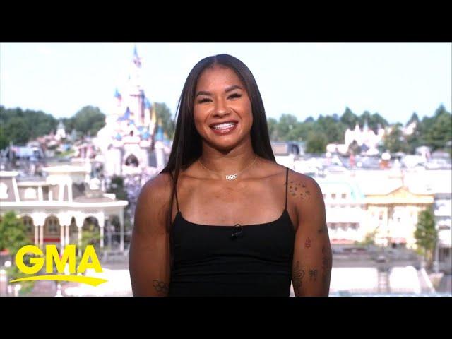 Jordan Chiles details Paris 2024 experience