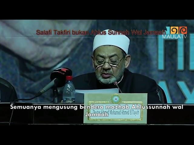 Muktamar Internasional ASWAJA DI CHECNYA : SALAFI WAHABI BUKAN AHLUSSUNNAH