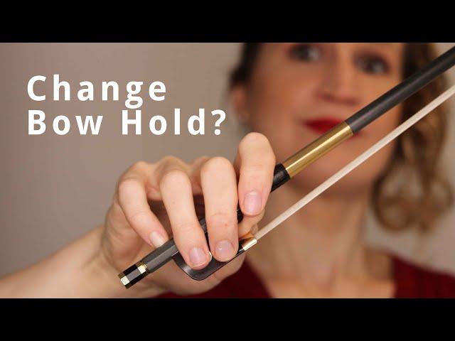 Different VIOLIN BOW HOLDS for Different Bowing Techniques
